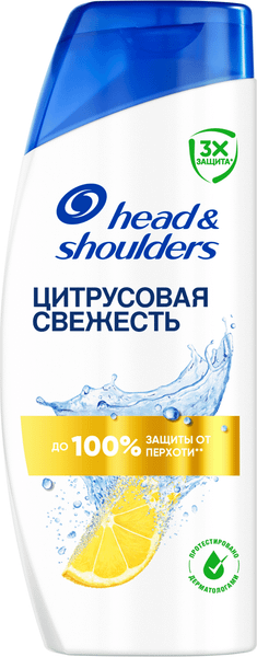 Изображение товара Шампунь для волос Head & Shoulders Цитрусовая свежесть против перхоти (200мл)