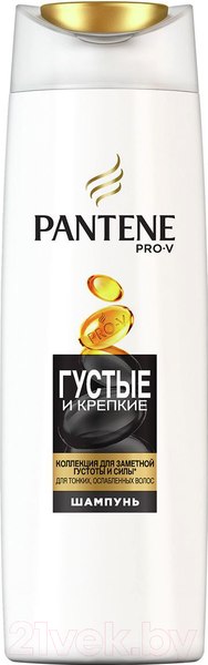 Изображение товара Шампунь для волос PANTENE Густые и крепкие (250мл)