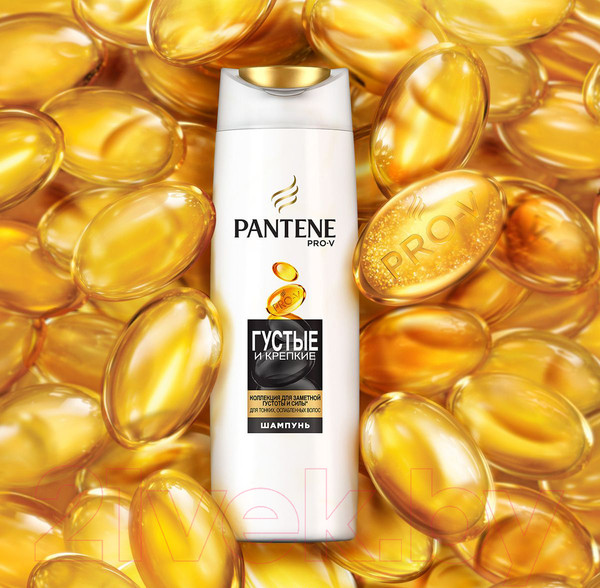 Изображение товара Шампунь для волос PANTENE Густые и крепкие (250мл)