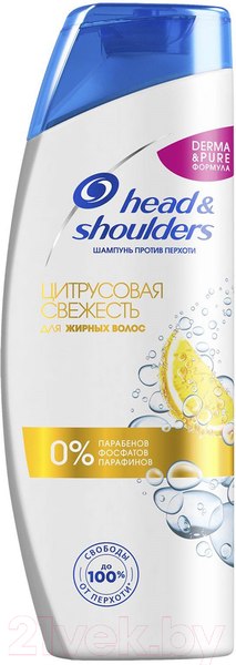 Изображение товара Шампунь для волос Head & Shoulders Цитрусовая свежесть против перхоти (600мл)