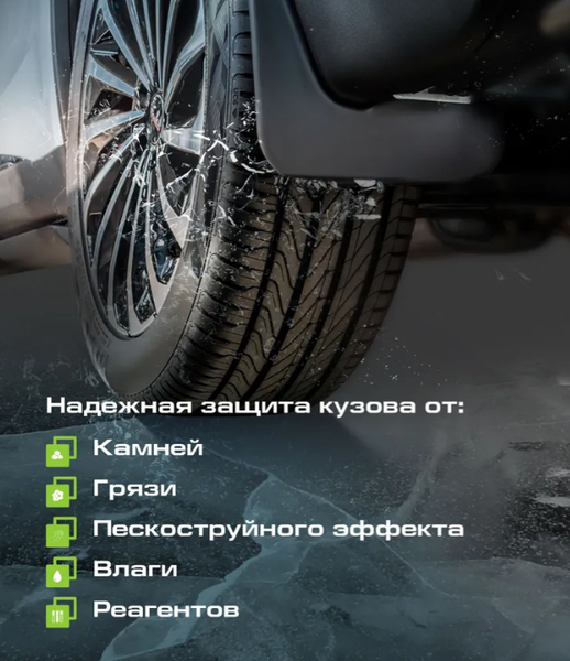 Изображение товара Комплект брызговиков FROSCH NLF.A0N009.F1 для Cherry Tiggo 7 Pro (2шт, передние)