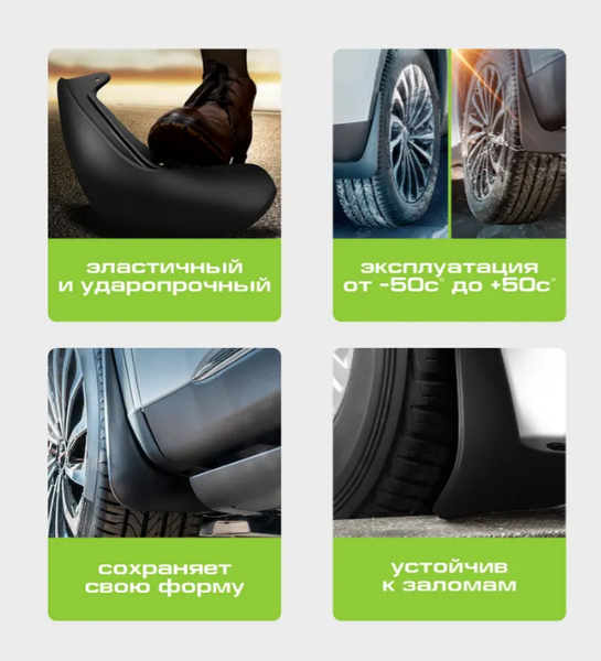 Изображение товара Комплект брызговиков FROSCH NLF.A0N009.F1 для Cherry Tiggo 7 Pro (2шт, передние)