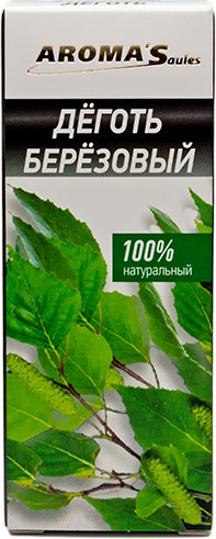 Изображение товара Масло косметическое Aroma Saules Березовый деготь (100мл)