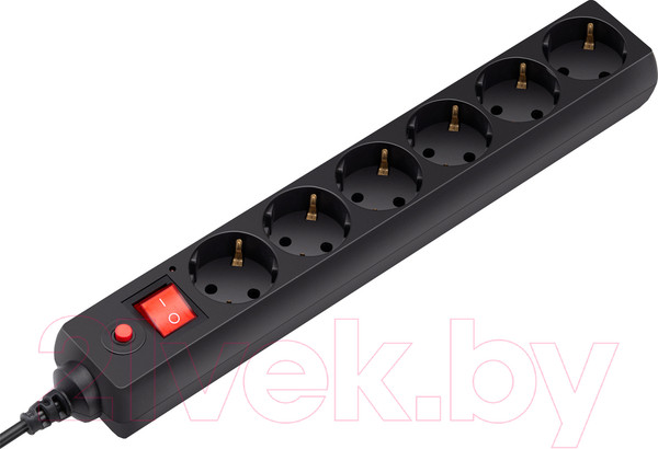 Изображение товара Сетевой фильтр Buro 600SH-16-1.8-B (черный)