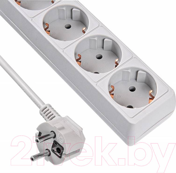 Изображение товара Сетевой фильтр Buro 500SL-3-G (серый)