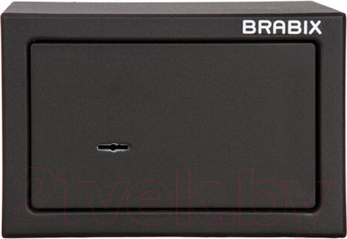 Изображение товара Мебельный сейф Brabix SF-170KL / 291142 (черный)