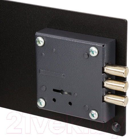 Изображение товара Мебельный сейф Brabix SF-170KL / 291142 (черный)