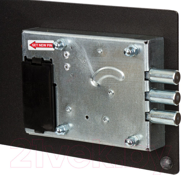 Изображение товара Мебельный сейф Brabix SF-170EL / 291143 (черный)