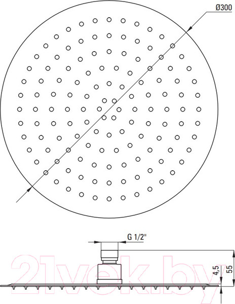 Изображение товара Душевая система со смесителем Deante Box BXYZNEBT