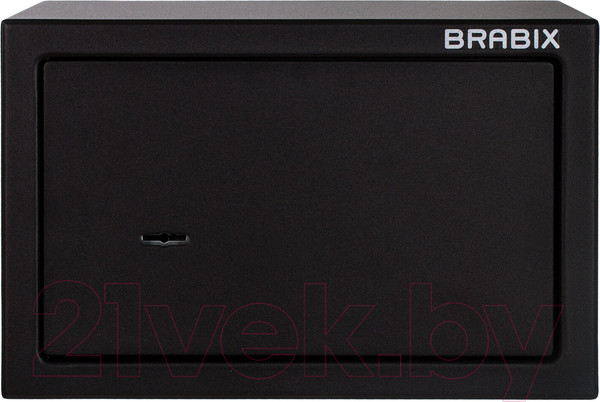 Изображение товара Мебельный сейф Brabix SF-200KL / 291144 (черный)