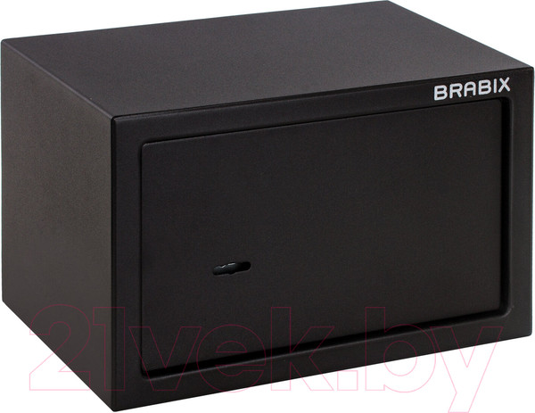 Изображение товара Мебельный сейф Brabix SF-200KL / 291144 (черный)