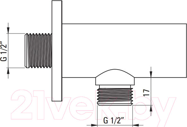 Изображение товара Душевая система со смесителем Deante Box BXYZ0EBT