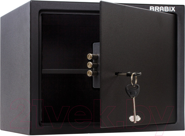 Изображение товара Мебельный сейф Brabix SF-280KL / 291148 (черный)