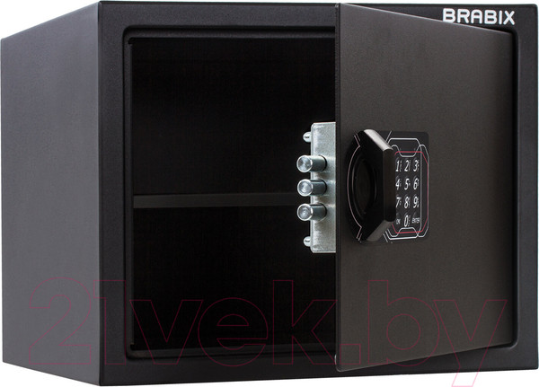 Изображение товара Мебельный сейф Brabix SF-280EL / 291149 (черный)
