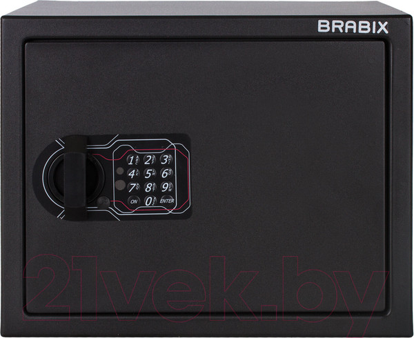 Изображение товара Мебельный сейф Brabix SF-280EL / 291149 (черный)