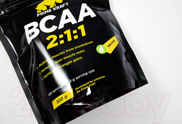 Изображение товара Аминокислоты BCAA Prime Kraft 2:1:1 (500г, чистый)