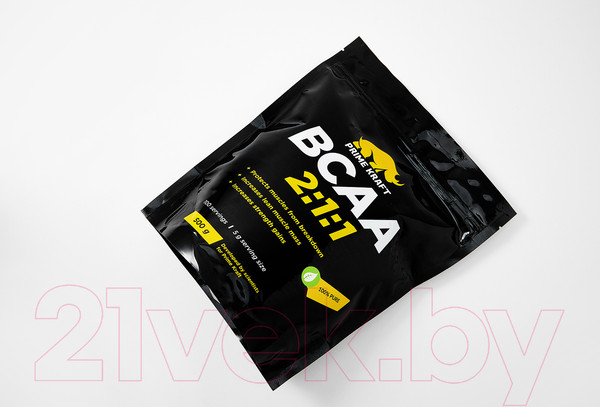 Изображение товара Аминокислоты BCAA Prime Kraft 2:1:1 (500г, чистый)
