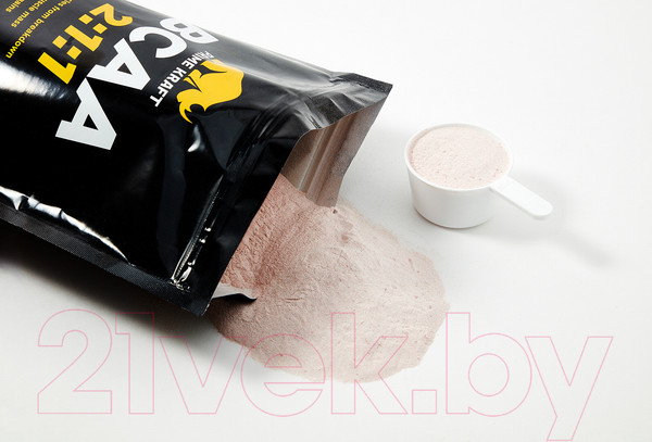 Изображение товара Аминокислоты BCAA Prime Kraft 2:1:1 (500г, клубника)