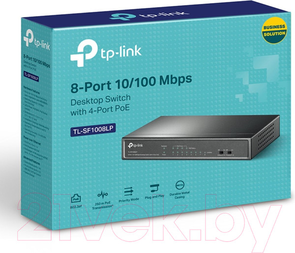 Изображение товара Коммутатор TP-Link TL-SF1008LP