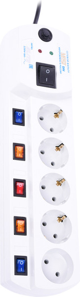 Изображение товара Сетевой фильтр Most EHV (5м, белый)