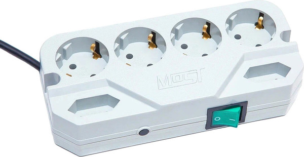 Изображение товара Сетевой фильтр Most CRG 2M WH (белый)