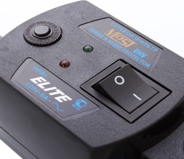 Изображение товара Сетевой фильтр Most EHV (2м, черный)