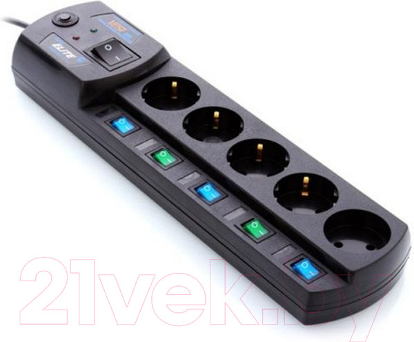 Изображение товара Сетевой фильтр Most EHV (5м, черный)