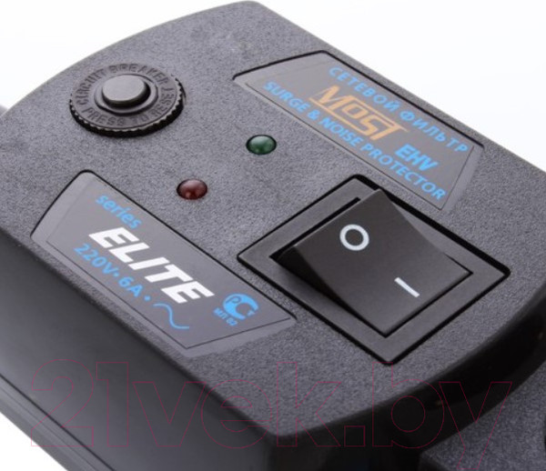 Изображение товара Сетевой фильтр Most EHV (5м, черный)