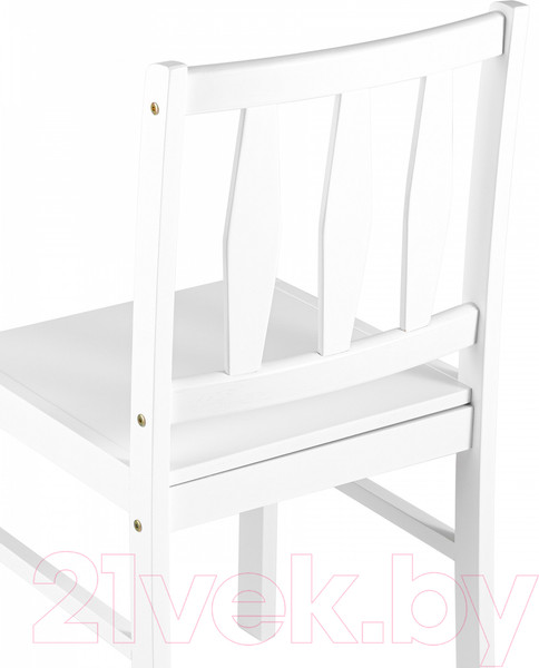 Изображение товара Обеденная группа Stool Group Ingrid / MH750+MH52088 WX4 (массив гевеи/белый)