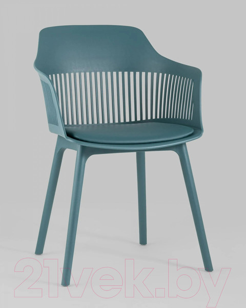 Изображение товара Стул Stool Group Crocus с подушкой (темно-бирюзовый)