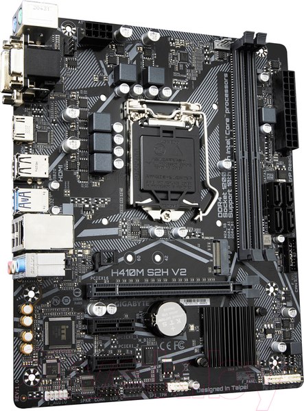 Изображение товара Материнская плата Gigabyte H410M S2H V2