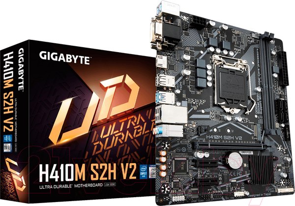 Изображение товара Материнская плата Gigabyte H410M S2H V2
