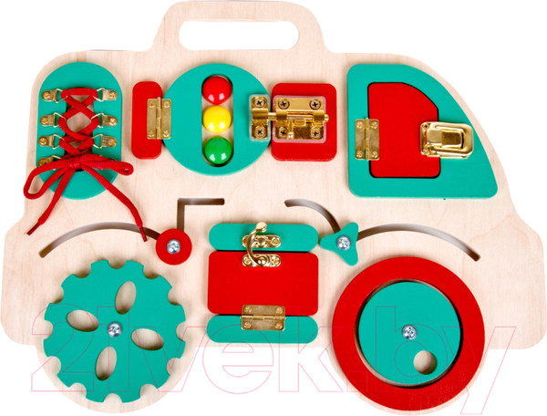 Изображение товара Бизиборд Десятое королевство Бизиборд Машинка / 02102