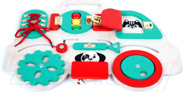 Изображение товара Бизиборд Десятое королевство Бизиборд Машинка / 02102