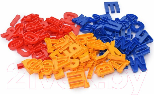 Изображение товара Касса букв/цифр Десятое королевство Магнитные буквы русские / 00845