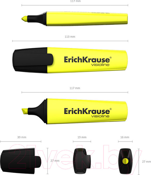 Изображение товара Набор маркеров Erich Krause Visioline V-12 / 32504