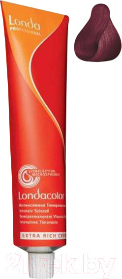 Изображение товара Крем-краска для волос Londa Professional Londacolor интенсивное тонирование 0/56 (красно-фиолетовый микстон)