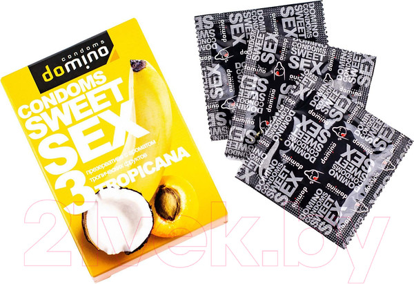 Изображение товара Презервативы LUXE Domino Sweetsex тропические фрукты №3 / 677