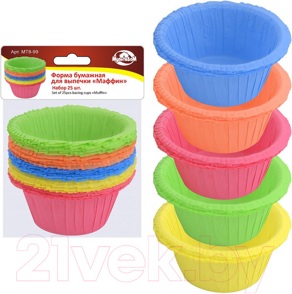 Изображение товара Набор для выпечки Мультидом Маффин МТ8-99