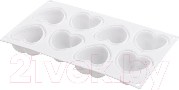 Изображение товара Форма для выпечки Мультидом Сердечки VL80-315
