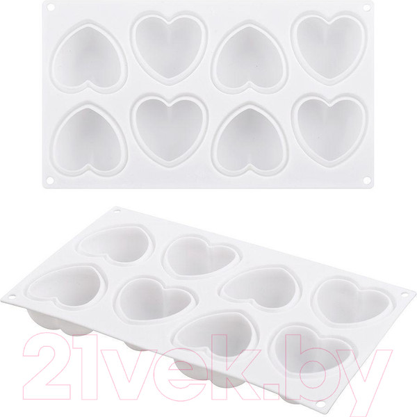 Изображение товара Форма для выпечки Мультидом Сердечки VL80-315