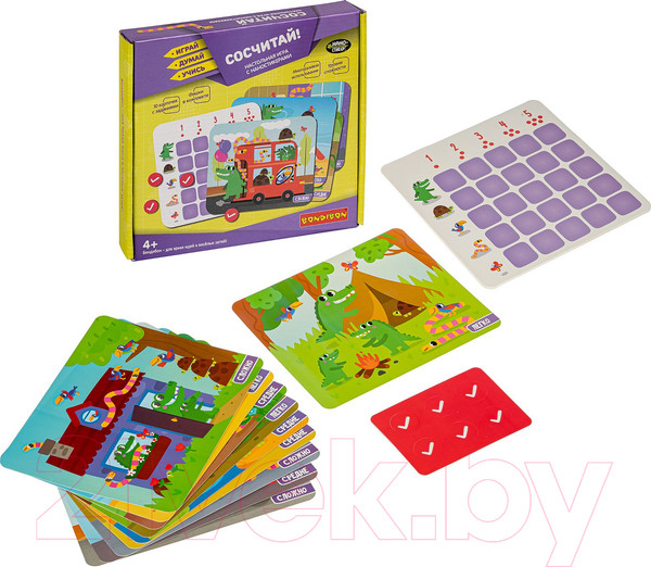 Изображение товара Настольная игра Bondibon Сосчитай / ВВ5031
