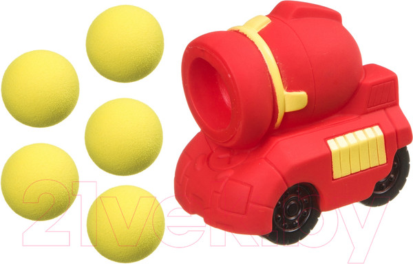 Изображение товара Бластер игрушечный Bondibon Пушка с 5 мягкими пулями / ВВ4458