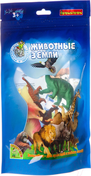 Изображение товара Набор фигурок игровых Bondibon Ребятам о зверятах. Динозавры / ВВ3140