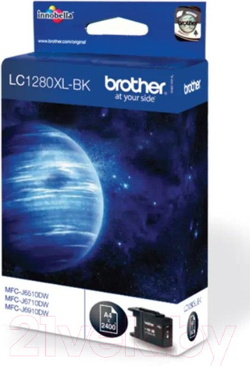Изображение товара Картридж Brother LC1280XLBK (черный)