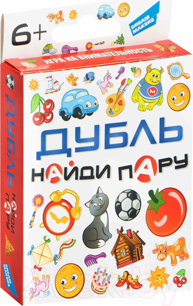 Изображение товара Настольная игра Dream Makers Дубль. Найди пару / 2007C