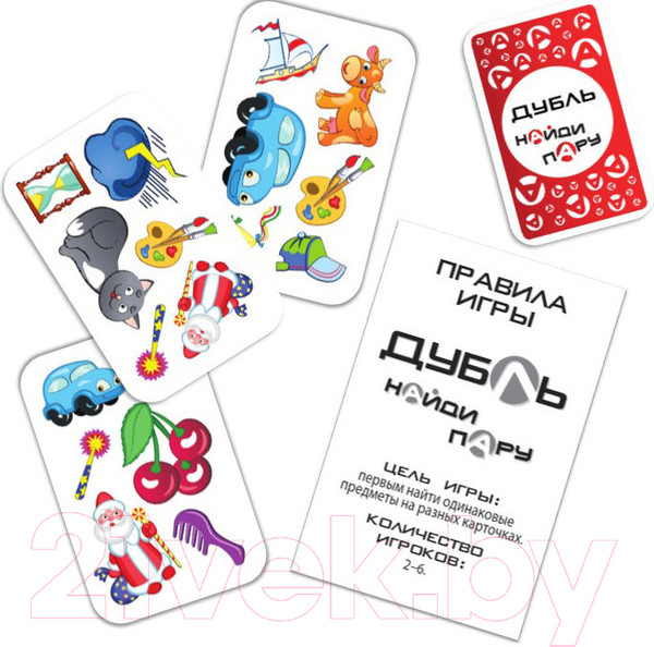 Изображение товара Настольная игра Dream Makers Дубль. Найди пару / 2007C