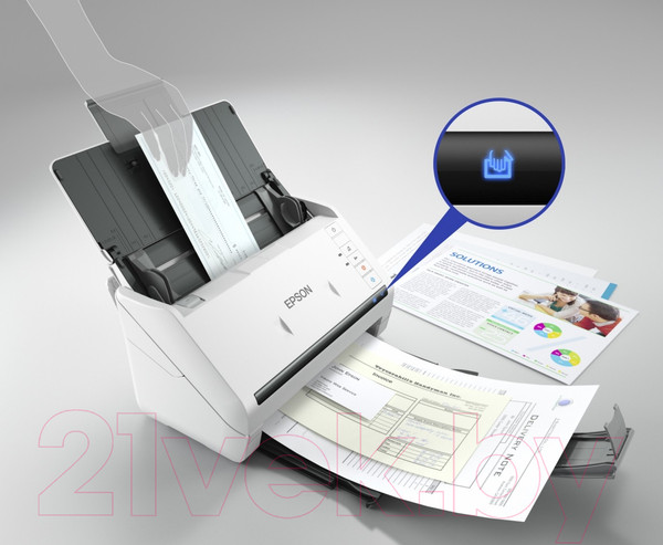 Изображение товара Протяжный сканер Epson WorkForce DS-530II / B11B261401