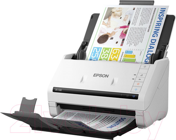 Изображение товара Протяжный сканер Epson WorkForce DS-530II / B11B261401