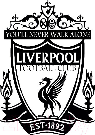 Изображение товара Декор настенный Arthata Ливерпуль 60x80-B / 085-1 (черный)